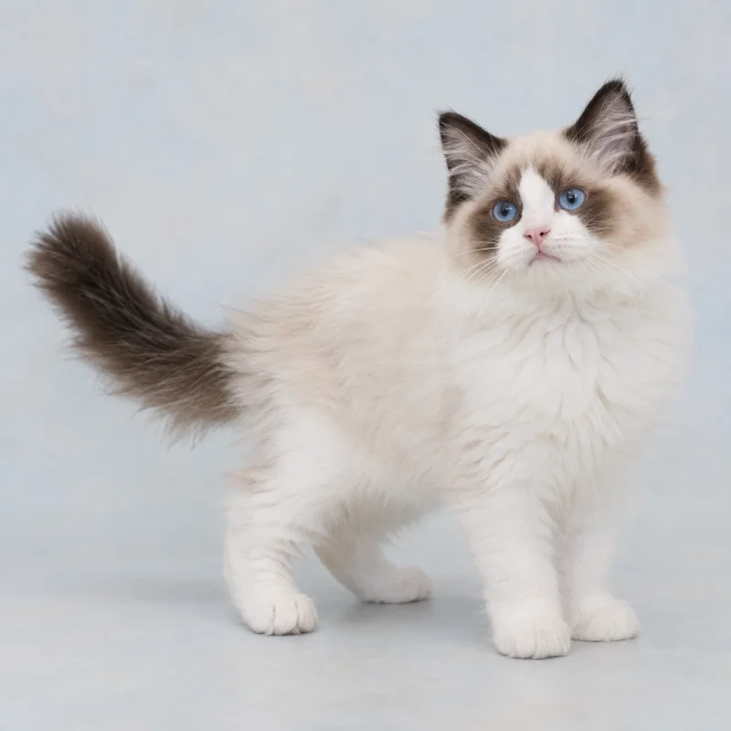 Filhote de Ragdoll — imagem ilustrativa gerada por IA