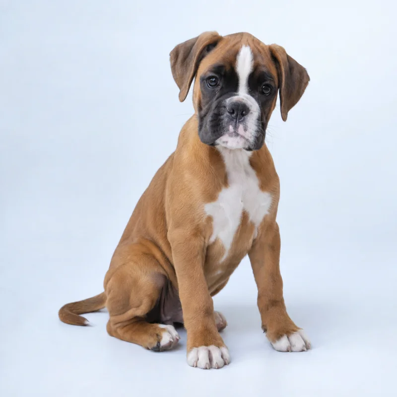 Filhote de Boxer — imagem ilustrativa gerada por IA