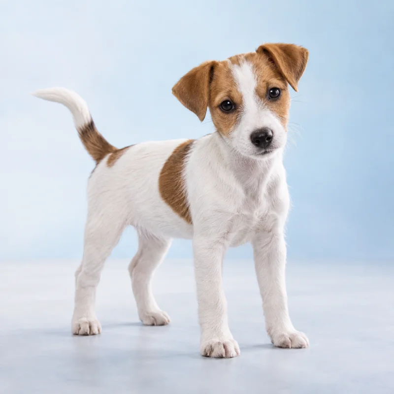 Filhote de Parson Jack Russell Terrier — imagem ilustrativa gerada por IA