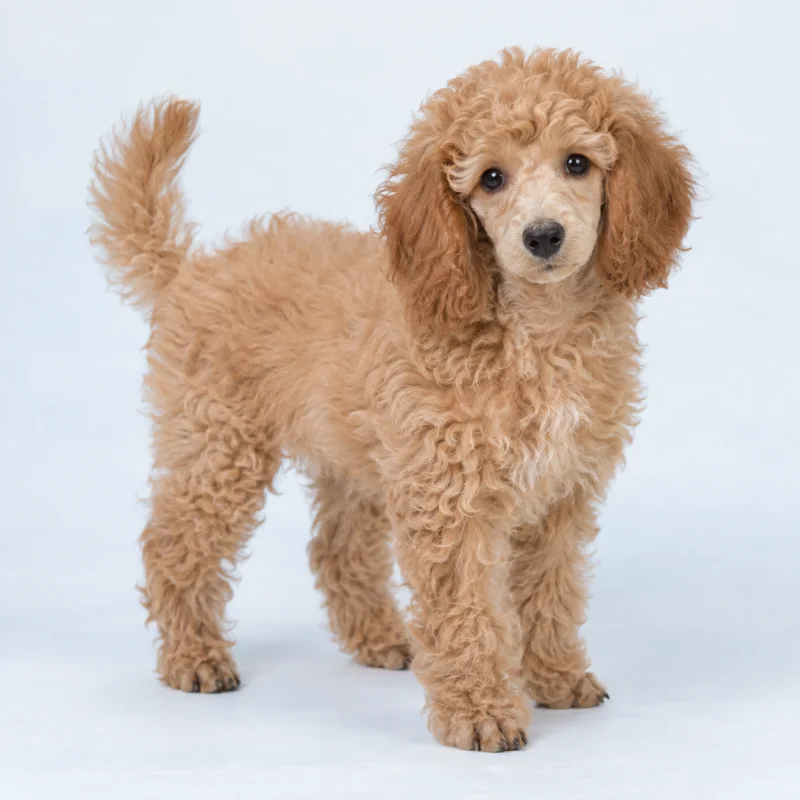 Filhote de Poodle — imagem ilustrativa gerada por IA