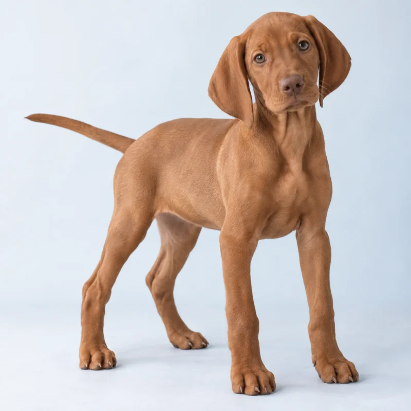 Filhote de Vizsla Pelo Curto — imagem ilustrativa gerada por IA